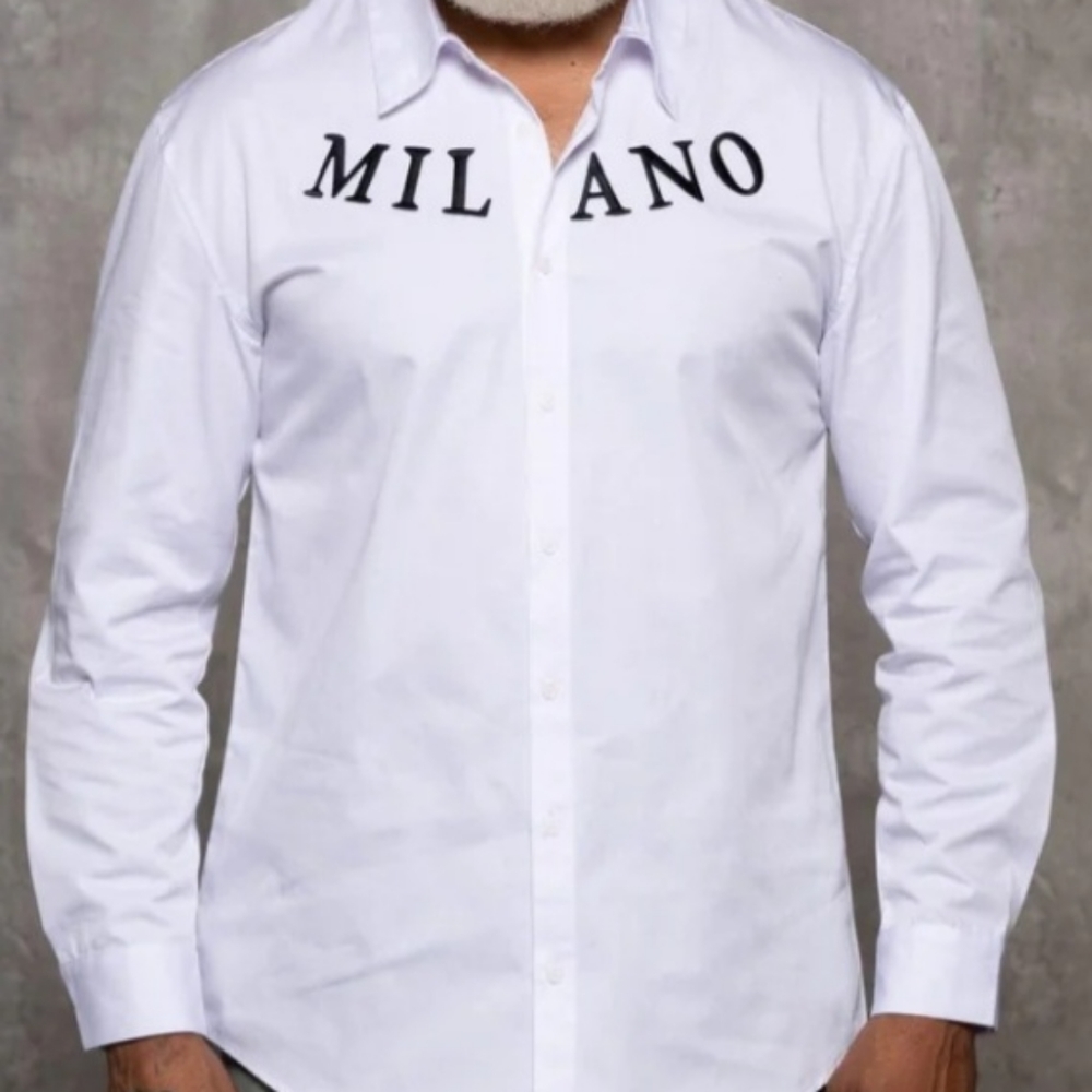 Milano xxl Unisex button up!